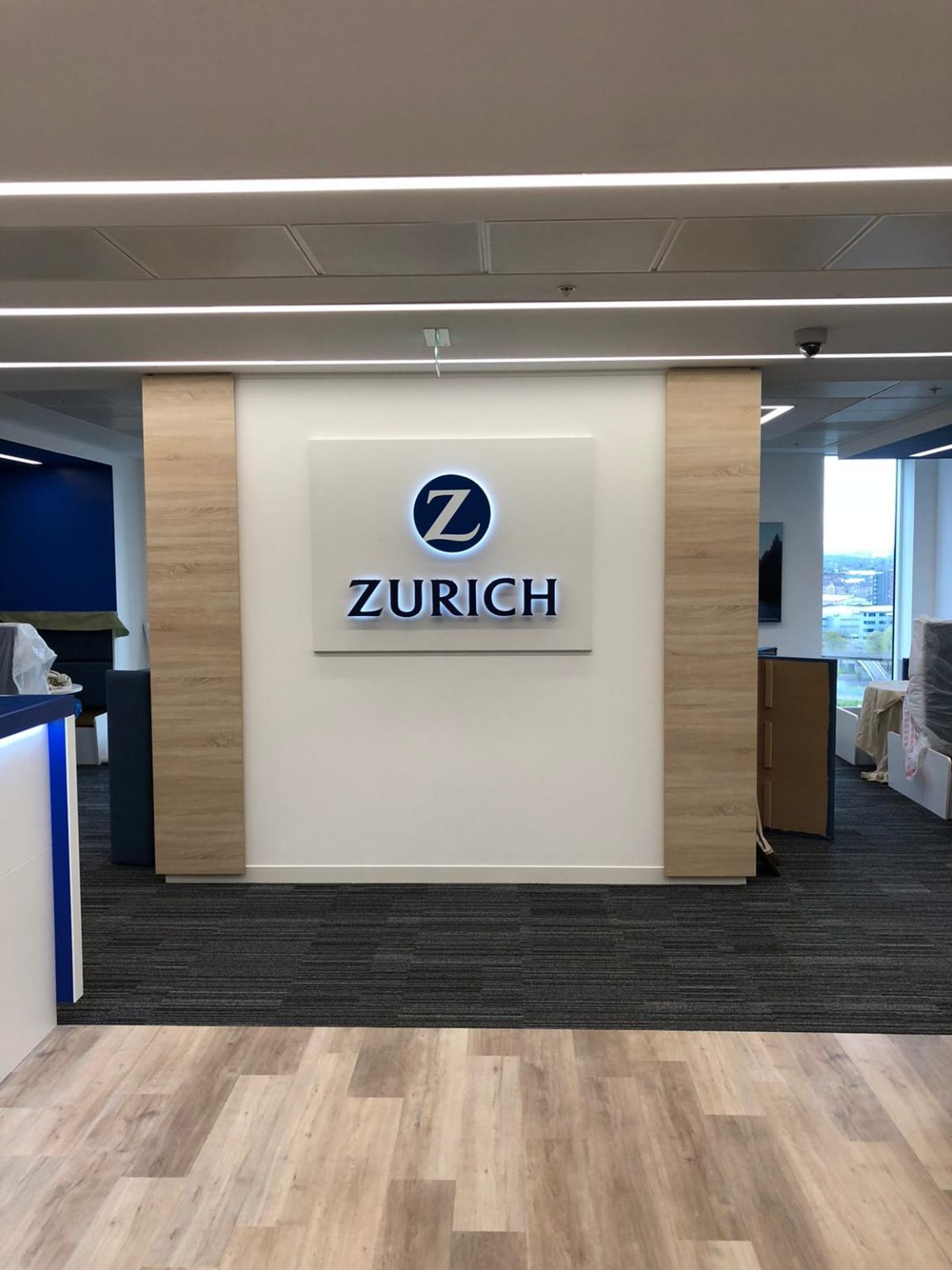 Office Refurbishment, Zurich Insurance GM Joinery